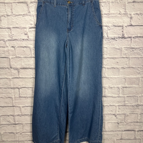 Roxie Denim - Roxie Wide-Leg Denim Pants